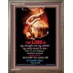 WITH MY SONG WILL I PRAISE HIM   Framed Sitting Room Wall Decoration   (GWMARVEL4538)   