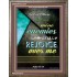 WRONGFULLY REJOICE OVER ME   Acrylic Glass Frame Scripture Art   (GWMARVEL4555)   "36x31"
