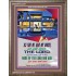 WE WILL SERVE THE LORD   Framed Bible Verses   (GWMARVEL4567)   "36x31"