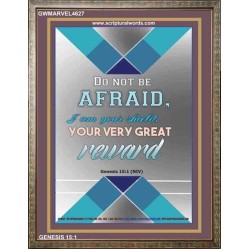 VERY GREAT REWARD   Encouraging Bible Verses Framed   (GWMARVEL4627)   "36x31"