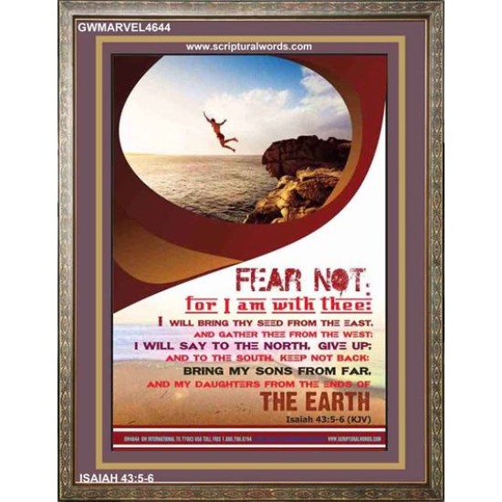THY SEED FROM THE SEED   Framed Bible Verse   (GWMARVEL4644)   