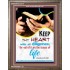 THY HEART   Bible Scriptures on Love frame   (GWMARVEL4670)   "36x31"