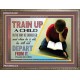 TRAIN UP A CHILD   Frame Scripture    (GWMARVEL4681)   