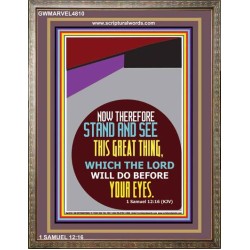 THIS GREAT THING   Large Framed Scripture Wall Art   (GWMARVEL4810)   