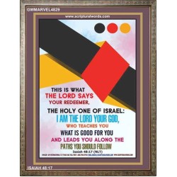 WHAT IS GOOD FOR YOU   Bible Verse Frame   (GWMARVEL4829)   "36x31"