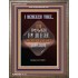 THE POWER OF MY LORD BE GREAT   Framed Bible Verse   (GWMARVEL4862)   "36x31"