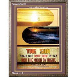 THE SUN SHALL NOT SMITE THEE   Bible Verse Art Prints   (GWMARVEL4868)   