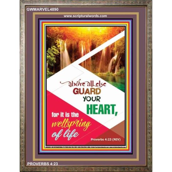 WELLSPRING OF LIFE   Christian Artwork Frame   (GWMARVEL4890)   