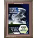 THE WORLD AND THEY THAT DWELL THEREIN   Bible Verse Framed for Home   (GWMARVEL5160)   