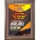 THE VOICE OF THE LORD   Scripture Wooden Frame   (GWMARVEL5440)   