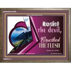 RESIST THE DEVIL   Wall Art Poster   (GWMARVEL5468)   
