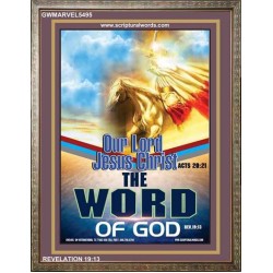 THE WORD OF GOD   Bible Verse Art Prints   (GWMARVEL5495)   