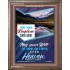 YOUR WILL BE DONE ON EARTH   Contemporary Christian Wall Art Frame   (GWMARVEL5529)   "36x31"