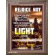 A LIGHT   Scripture Art Acrylic Glass Frame   (GWMARVEL6385)   