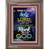 ANY ROCK LIKE OUR GOD   Bible Verse Framed for Home   (GWMARVEL6416)   "36x31"