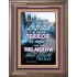 THE TERROR BY NIGHT   Printable Bible Verse to Framed   (GWMARVEL6421)   "36x31"