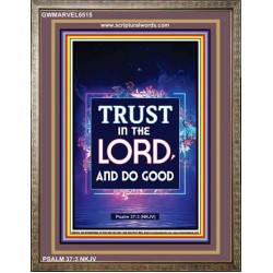 TRUST IN THE LORD   Bible Scriptures on Forgiveness Frame   (GWMARVEL6515)   "36x31"