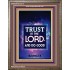 TRUST IN THE LORD   Bible Scriptures on Forgiveness Frame   (GWMARVEL6515)   "36x31"