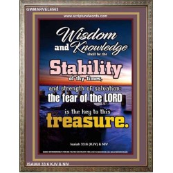 WISDOM AND KNOWLEDGE   Bible Verses    (GWMARVEL6563)   