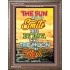 THE SUN SHALL NOT SMITE THEE   Christian Frame Wall Art   (GWMARVEL6659)   "36x31"