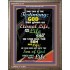 THE TESTIMONY GOD HAS GIVEN US   Christian Framed Wall Art   (GWMARVEL6749)   "36x31"