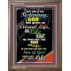 THE TESTIMONY GOD HAS GIVEN US   Christian Framed Wall Art   (GWMARVEL6749)   