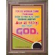 ALL THINGS ARE FROM GOD   Scriptural Portrait Wooden Frame   (GWMARVEL6882)   