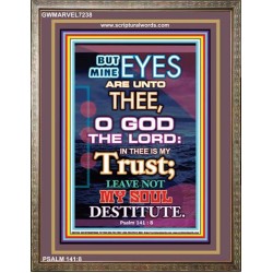 TRUST IN THE LORD   Bible Verses Frame for Home   (GWMARVEL7238)   "36x31"