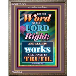 WORD OF THE LORD   Contemporary Christian poster   (GWMARVEL7370)   