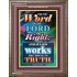WORD OF THE LORD   Contemporary Christian poster   (GWMARVEL7370)   "36x31"