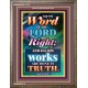 WORD OF THE LORD   Contemporary Christian poster   (GWMARVEL7370)   