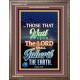 WAIT UPON THE LORD   Bible Verses Frame for Home   (GWMARVEL7425)   