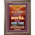 YOUR WONDERFUL WORKS   Scriptural Wall Art   (GWMARVEL7458)   "36x31"