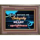 WALK IN INTEGRITY   Unique Bible Verse Frame   (GWMARVEL7559)   