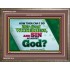 SIN   Bible Verse Frame for Home   (GWMARVEL7585)   "36x31"