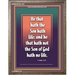 THE SONS OF GOD   Christian Quotes Framed   (GWMARVEL762)   