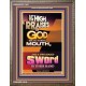 A TWO EDGED SWORD   Modern Christian Wall Dcor Frame   (GWMARVEL7801)   