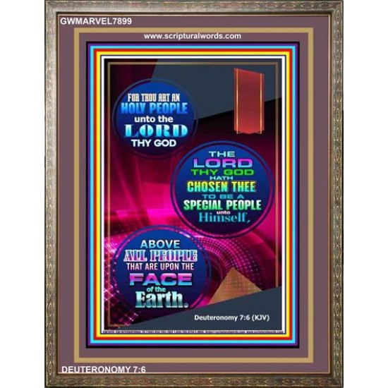 A SPECIAL PEOPLE   Contemporary Christian Wall Art Frame   (GWMARVEL7899)   