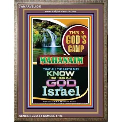 THERE IS A GOD IN ISRAEL   Bible Verses Framed for Home Online   (GWMARVEL8057)   