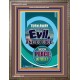 TURN AWAY FROM EVIL   Encouraging Bible Verses Framed   (GWMARVEL8082)   