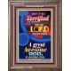 A GREAT AND AWSOME GOD   Framed Religious Wall Art    (GWMARVEL8149)   