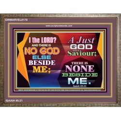 A JUST GOD   Framed Bible Verse Online   (GWMARVEL8170)   
