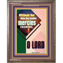 THE MERCYS OF GOD   Inspirational Wall Art Poster   (GWMARVEL8197)   