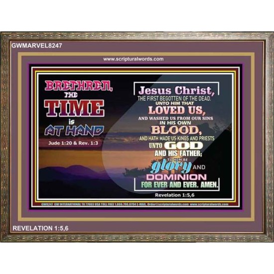 WHO IS JESUS   Framed Art Work   (GWMARVEL8247)   