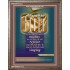 THY GOD IN THE MIDST OF THEE IS MIGHTY   Biblical Art Acrylic Glass Frame   (GWMARVEL831)   "36x31"