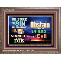 ABSTAIN FROM EVIL   Affordable Wall Art   (GWMARVEL8389)   