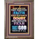 TRUST GOD AT ALL TIMES   Biblical Paintings Acrylic Glass Frame   (GWMARVEL8415)   