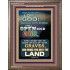THUS SAITH THE LORD   Bible Verses Framed for Home   (GWMARVEL8476)   "36x31"