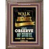 WALK IN MY JUDGEMENTS   Printable Bible Verse to Framed   (GWMARVEL8479)   "36x31"