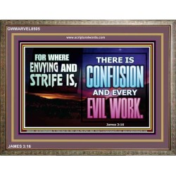 ABSTAIN FROM ENVY AND STRIFE   Scriptural Wall Art   (GWMARVEL8505)   
